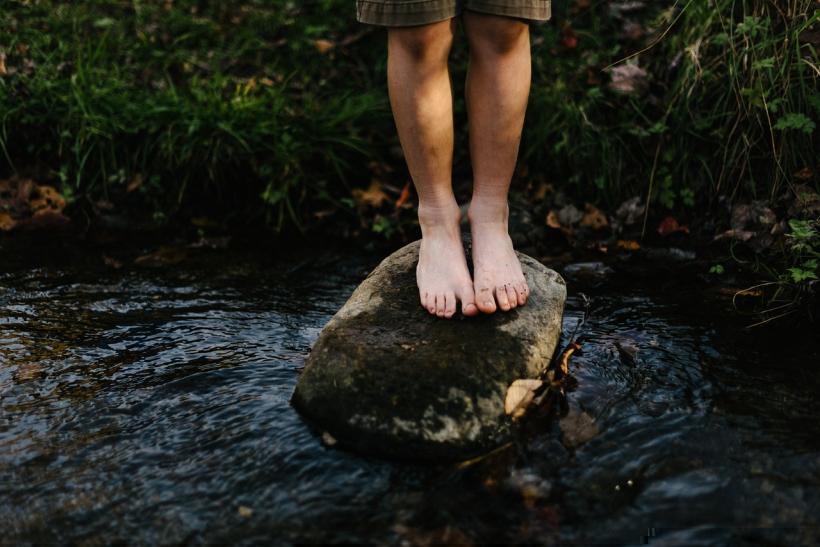 training barefoot